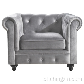 Cadeira de braço de Chesterfield sofá atacado móveis